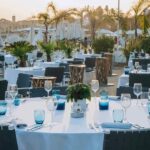jw marriott events set up sunset