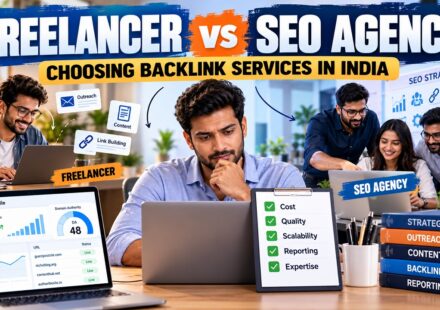 How to Choose Between Freelancers and SEO Agencies in India for Backlinks